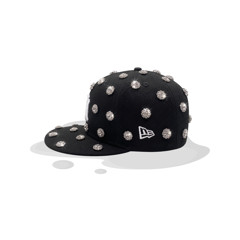 DIAMOND EMBELLISHED HAT