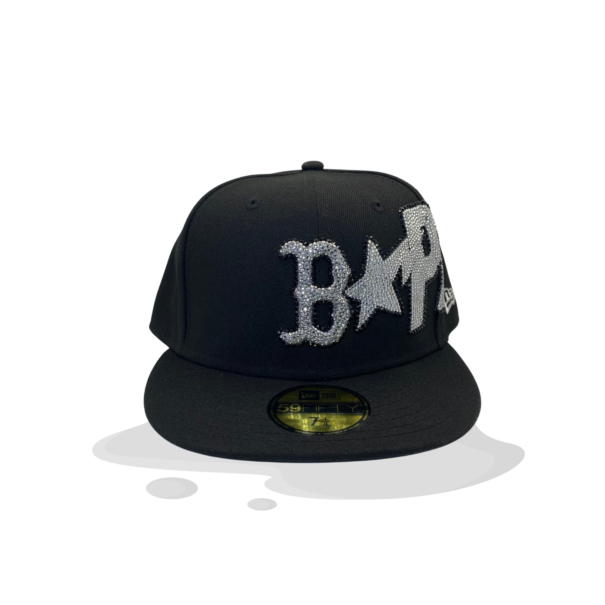 BAPE BOSTON RHINESTONE FITTED