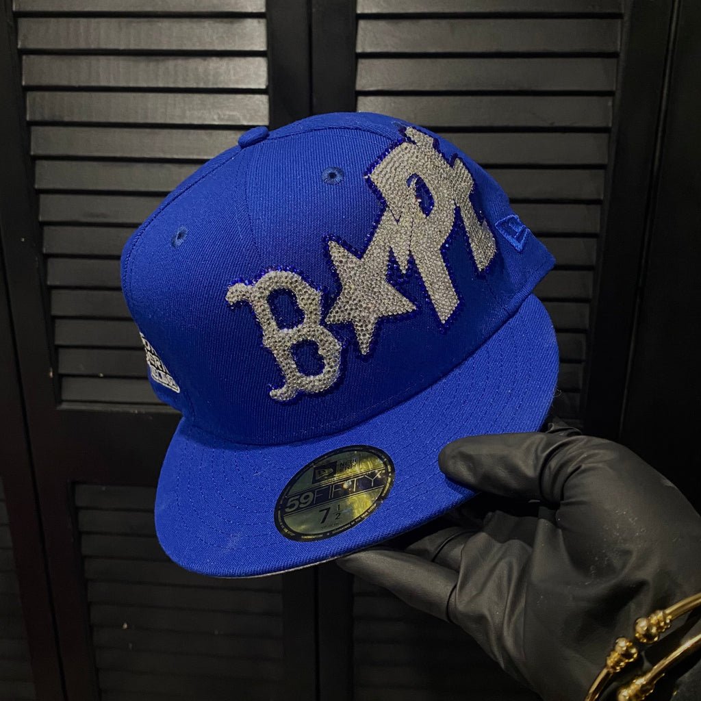 BAPE BOSTON RHINESTONE FITTED