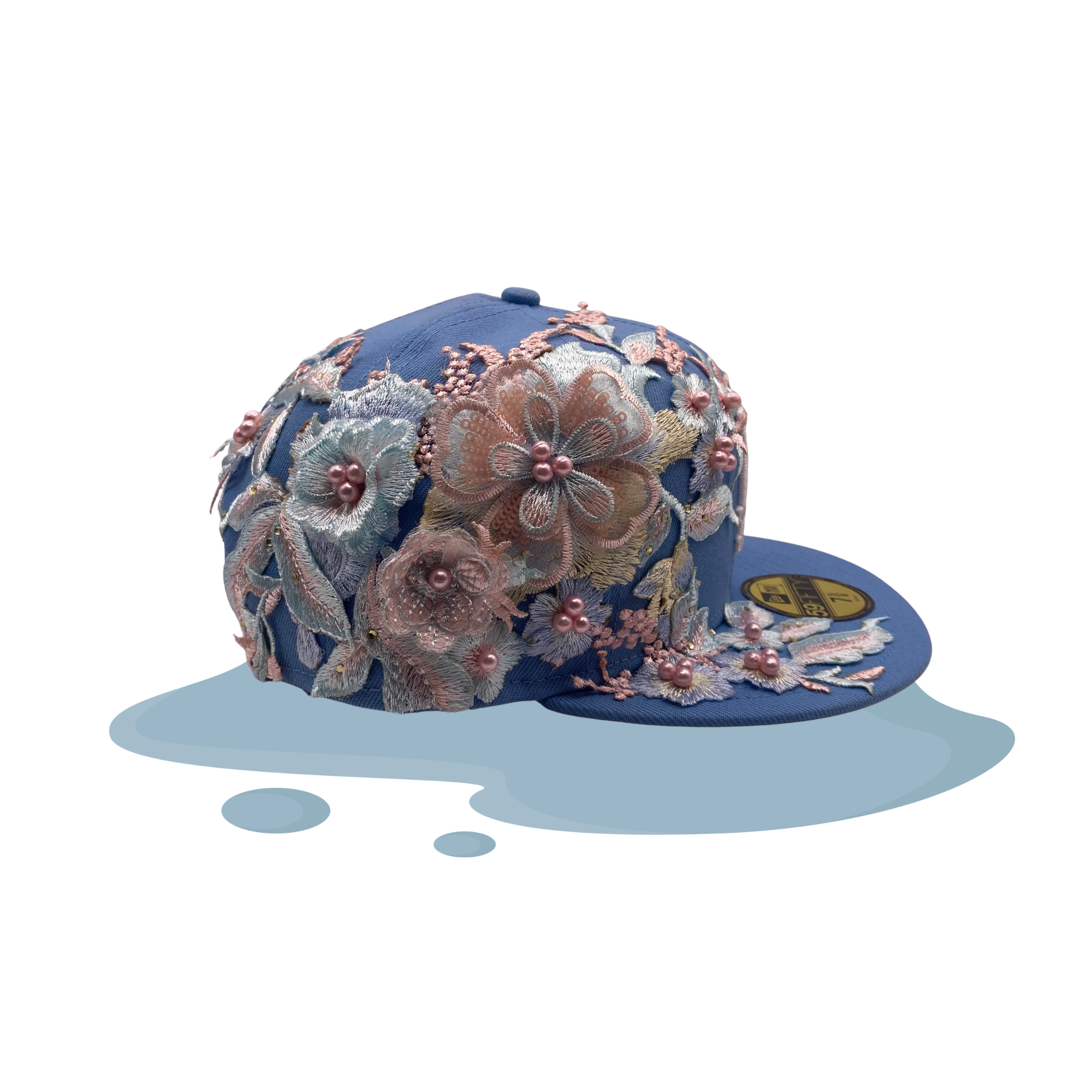 3D Floral Statement Hat