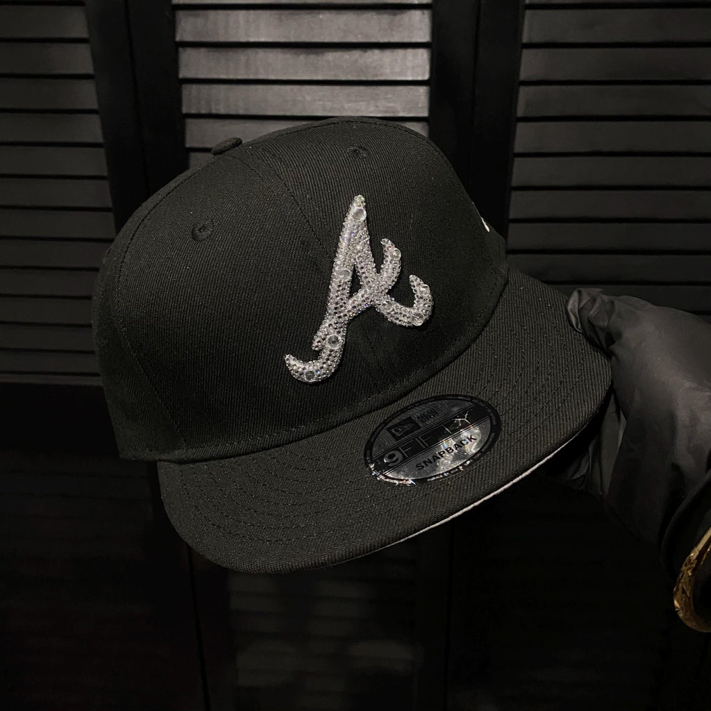 Atlanta Rhinestone Embellished Fitted __etsy:8102919565