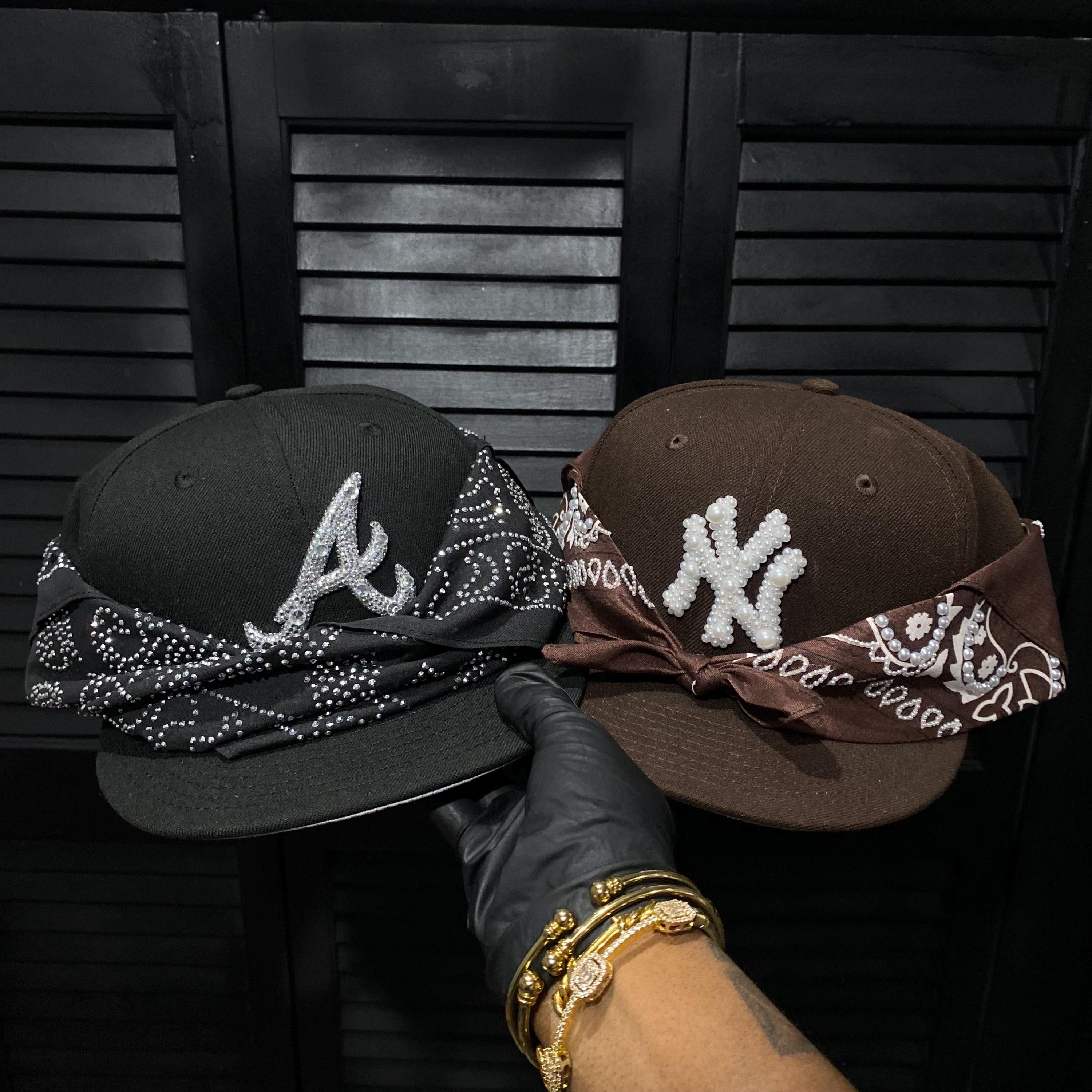 Bandanna Fitted Hat __etsy:8115939231