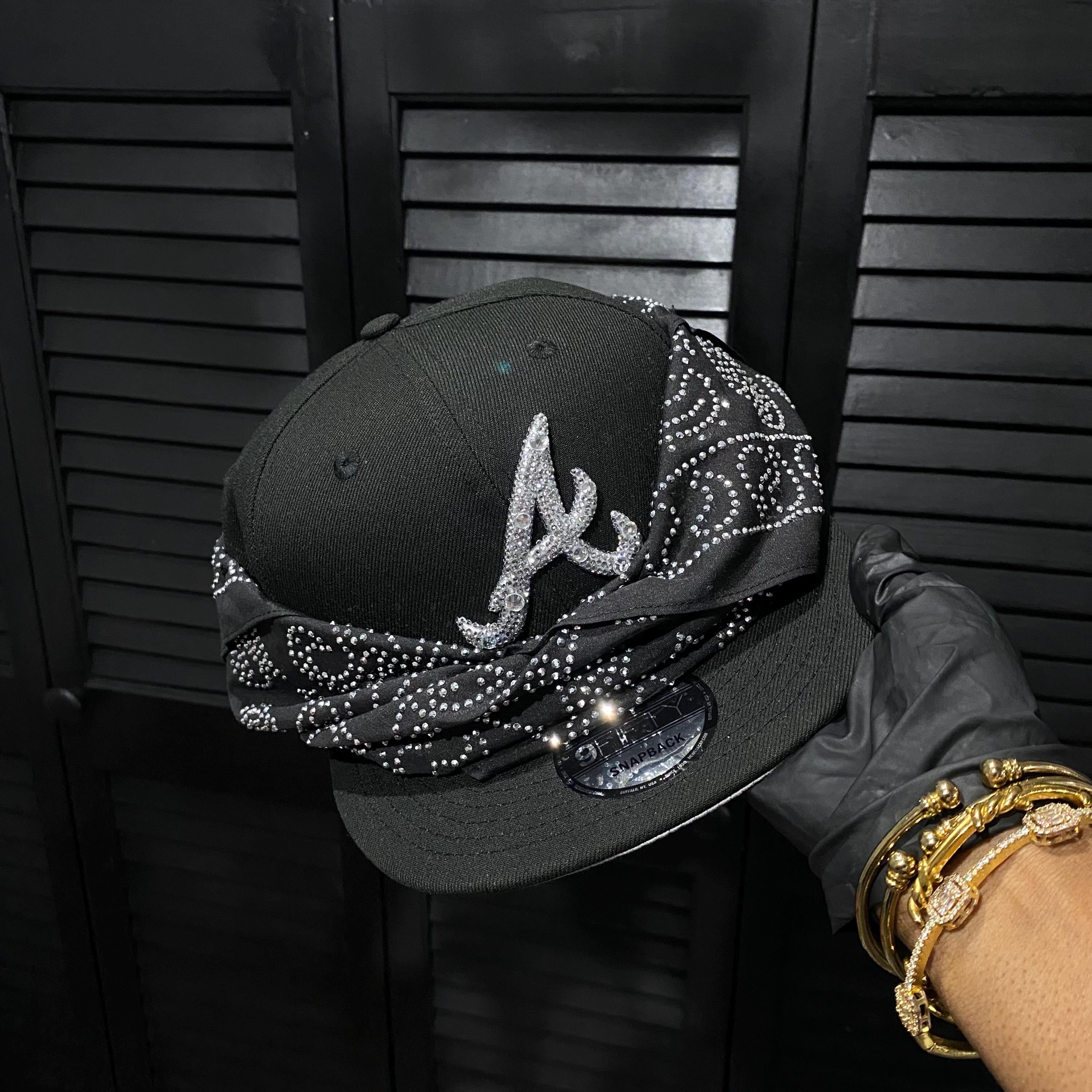 Bandanna Fitted Hat __etsy:8068019020