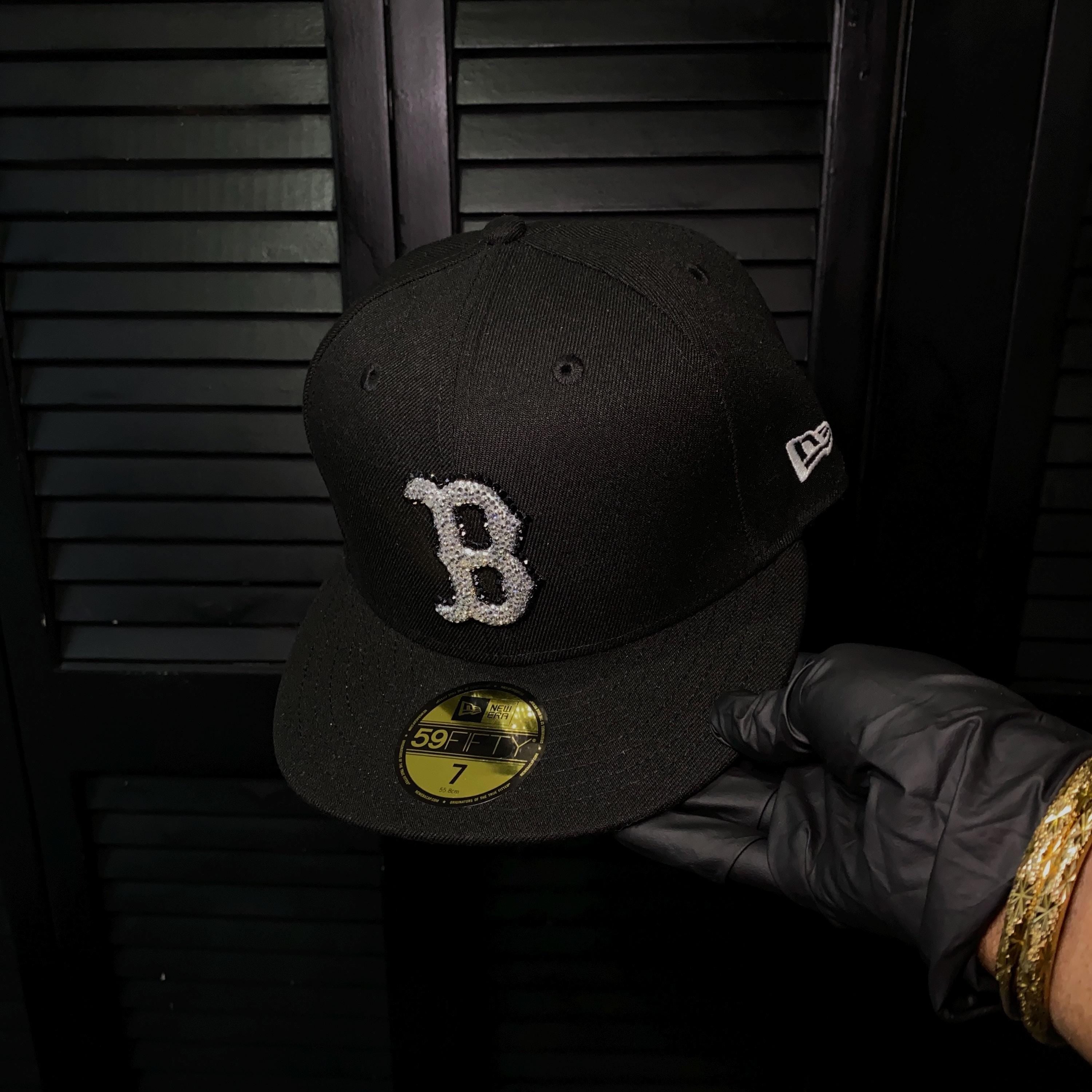 Boston Rhinestone Embellished Fitted