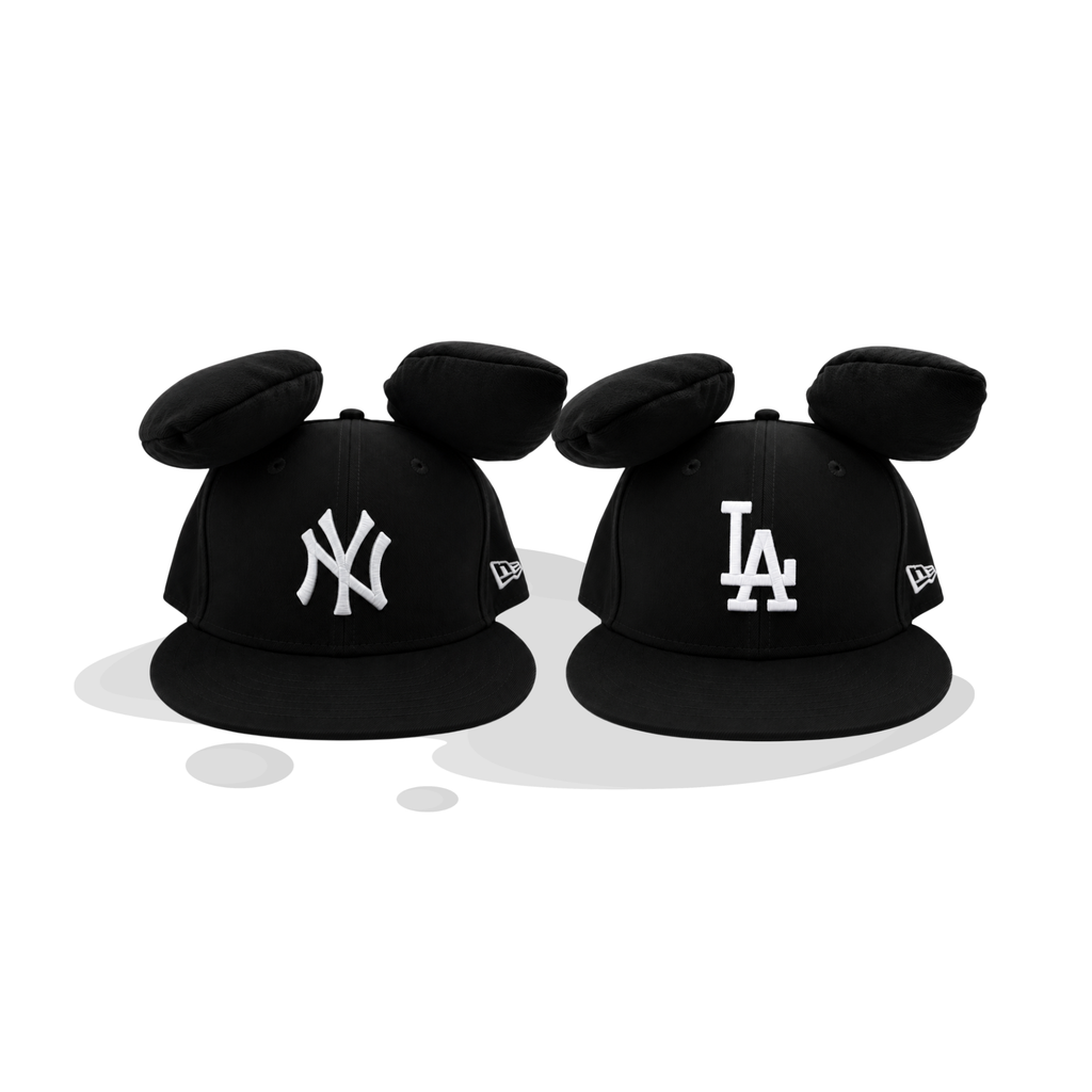 BUNNY EAR HAT - BLACK