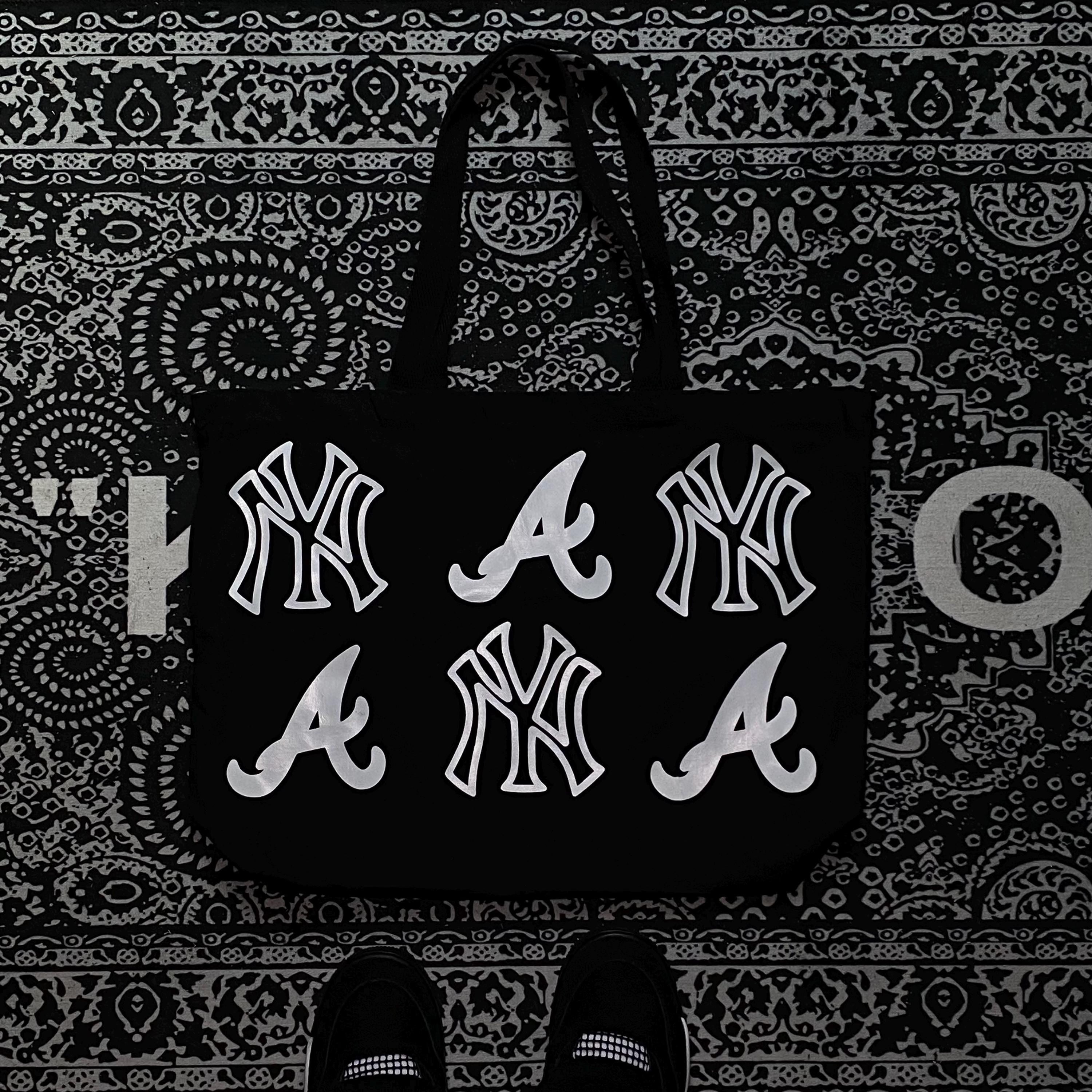 NY X ATL Tote Bag __etsy:7084204551